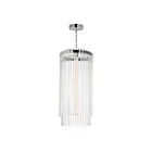 Maxim Lighting 38426CLPN 1-Lumière 39W Nickel poli Suspendu