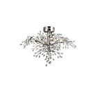 Maxim Lighting 38502CLPN Cluster 8-lumières Plafonnier semi encastré