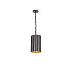 Maxim Lighting 39131GMGLD 1-Lumière 100W Bronze et or Suspendu
