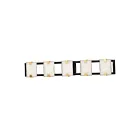 Maxim Lighting Radiant 39533CYBKGL 5-lumières 6W Noir/Feuilles d'or Vanité