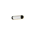 Maxim Lighting Capsule 39561SWBKNAB 1-lumière 11W Noir/Naturel Laiton vieilli Vanité