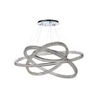 Maxim Lighting 39779BCPC Eternity LED 4-Lumières 477.6W Chrome poli Suspendu