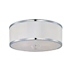Maxim Lighting 39821BCWTPC Metro 3-lumières Plafonnier semi encastré