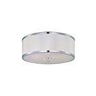 Maxim Lighting 39821BCWTPC Metro 3-lumières Plafonnier semi encastré