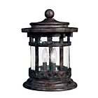 Maxim Lighting 40032CDSE Santa Barbara VX 3-Lumières 120W Terre de Sienne Lampe sur poteau