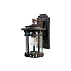Maxim Lighting Santa Barbara VX 40033CDSE Terre de sienne 60W Lanterne murale d'extérieur