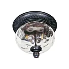 Maxim Lighting 40429WGOB Carriage House VX 2-lumières 40W Bronze oriental Plafonnier encastré