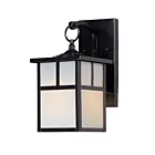 Maxim Lighting Coldwater 4053WTBK Noir 60W Lanterne murale d'extérieur