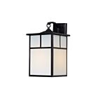 Maxim Lighting Coldwater 4054WTBK Noir 60W Lanterne murale d'extérieur