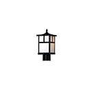 Maxim Lighting Coldwater 4055WTBK 1-Lumière 60W Noir Lanterne de poteau extérieure