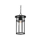 Maxim Lighting 40629CLBK Clyde Vivex 1-Lumière 60W Noir Suspendu
