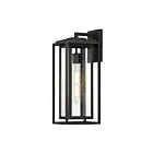Maxim Lighting 40665CDBK 1-lumière 60W Noir Lanterne murale d'extérieur