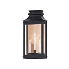 Maxim Lighting Savannah VX 40916CLACPBO Cuivre antique/oxyde noir 120W Lanterne murale d'extérieur