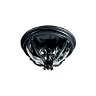 Maxim Lighting 41420WGBK Camden VX 3-lumières 60W Noir Plafonnier encastré
