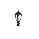 Maxim Lighting Camden VX 41421WGGO 3-Lumières 120W Bronze Doré Lanterne de poteau extérieure