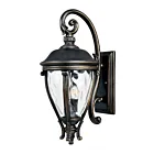 Maxim Lighting Camden VX 41426WGGO Bronze Doré 120W Lanterne murale d'extérieur