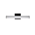 Maxim Lighting Rail 52100BK 1-lumière 12W Noir Vanité