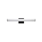 Maxim Lighting Rail 52102BK 1-lumière 16W Noir Vanité