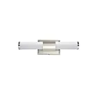 Maxim Lighting Optic 52114WTSN 1-lumière 12W Nickel satiné Vanité