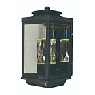 Maxim Lighting Mandeville 53524CLGBK Galaxie Noir 0W Lanterne murale d'extérieur