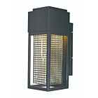 Maxim Lighting Townhouse 53597GBKSST Noir galaxie/acier inoxydable 7W Lanterne murale d'extérieur