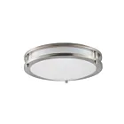 Maxim Lighting 55542WTSN  1-lumière 15W Nickel satiné Plafonnier encastré