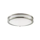 Maxim Lighting 55543WTSN  1-lumière 20W Nickel satiné Plafonnier encastré