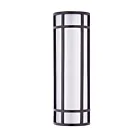 Maxim Lighting Moon Ray 55573WTBZ Bronze 20W Lanterne murale d'extérieur