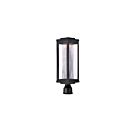 Maxim Lighting Salon LED 55900CRBK 1-Lumière Noir 12W Monture pour poteau extérieur
