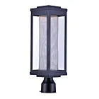 Maxim Lighting Salon LED 55900MSCBK 1-Lumière Noir 12W Monture pour poteau extérieur