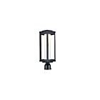 Maxim Lighting Salon LED 55900SWBK 1-Lumière Noir 12W Monture pour poteau extérieur