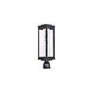 Maxim Lighting Salon LED 55900WGBK 1-Lumière Noir 12W Monture pour poteau extérieur