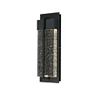 Maxim Lighting Cascade 56193BGBK Noir 12W Lanterne murale d'extérieur