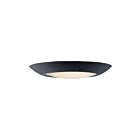 Maxim Lighting 57613WTBK Diverse 1-lumière 13.5W Noir Plafonnier encastré