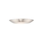 Maxim Lighting 57647WTSN Diverse 1-lumière 15W Nickel satiné Plafonnier encastré