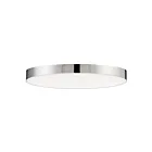 Maxim Lighting 57663WTPC Trim 1-lumière 18W Chrome poli Plafonnier encastré