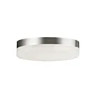 Maxim Lighting 57683CLFTSN  1-lumière 18W Nickel satiné Plafonnier encastré