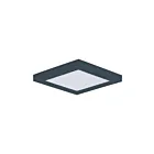 Maxim Lighting 57695WTBK Chip 1-lumière 12W Noir Plafonnier encastré