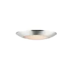 Maxim Lighting 57850WTSN Diverse 1-lumière 18W Nickel satiné Plafonnier encastré