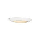 Maxim Lighting 57851WTWT Diverse 1-lumière 18W Blanc Plafonnier encastré