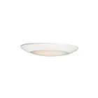 Maxim Lighting 57853WTWT Diverse 1-lumière 18W Blanc Plafonnier encastré