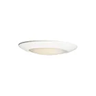 Maxim Lighting 57863WTWT Diverse 1-lumière 25W Blanc Plafonnier encastré