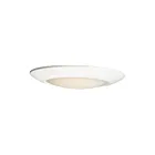 Maxim Lighting 57932WTWT Diverse 1-lumière 19W Blanc Plafonnier encastré