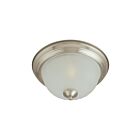 Maxim Lighting 5830FTSN Essentials 1-lumière 60W Nickel satiné Plafonnier encastré