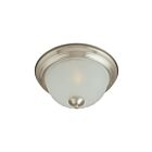 Maxim Lighting 5832FTSN Essentials 3-lumières 60W Nickel satiné Plafonnier encastré