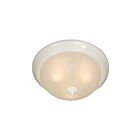 Maxim Lighting 5832FTWT Essentials 3-lumières 60W Blanc Plafonnier encastré