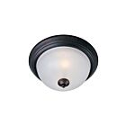 Maxim Lighting 5840FTOI Essentials 1-lumière 60W Bronze huilé Plafonnier encastré