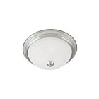 Maxim Lighting 5841MRSN Essentials 2-lumières 60W Nickel satiné Plafonnier encastré