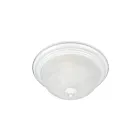 Maxim Lighting 5841MRWT Essentials 2-lumières 60W Blanc Plafonnier encastré