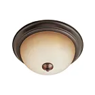 Maxim Lighting 5841WSOI Essentials 2-lumières 60W Bronze huilé Plafonnier encastré